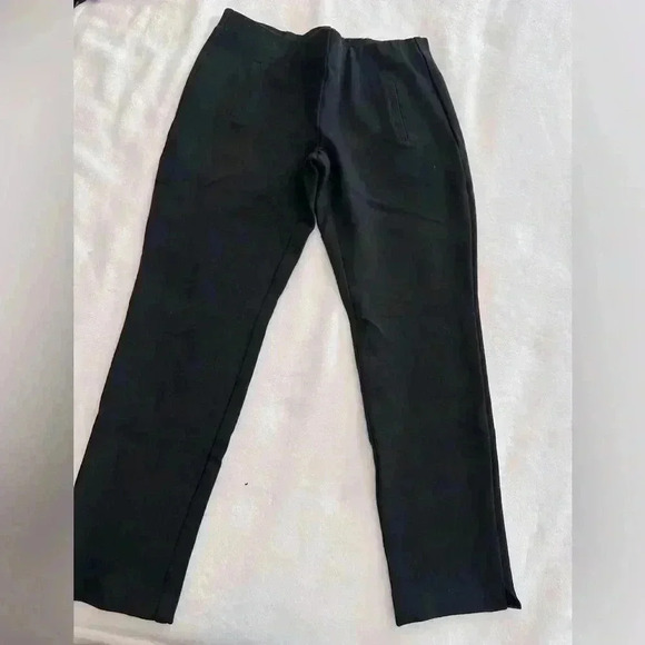 Chico’s Classic Ankle Black Pants Stretch Size 00 US Size 4 Small Petite - Picture 2 of 8
